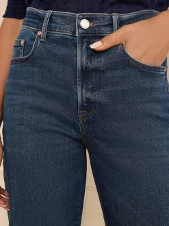 Jeans|Love & Roses - Barrel jeans Normaal blauw