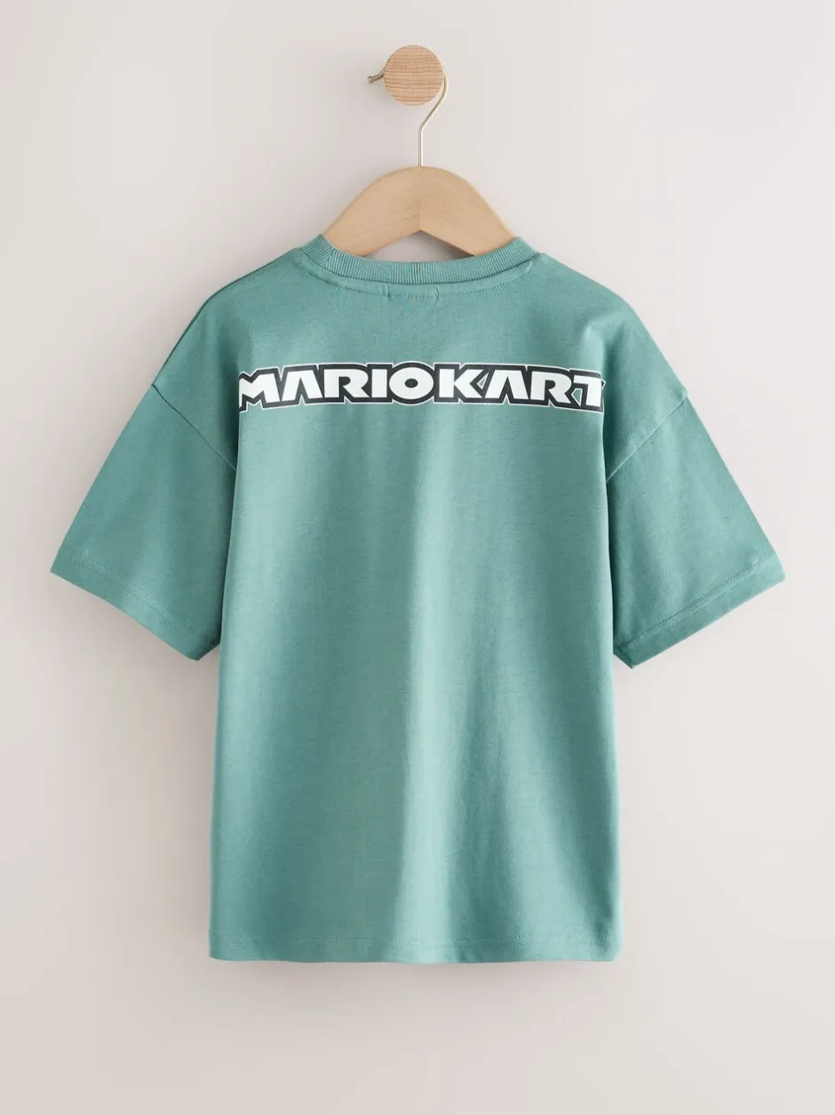 T-Shirts|Tops*Next - Mario Gaming T-shirt (3-16jaar) Normaal blauw