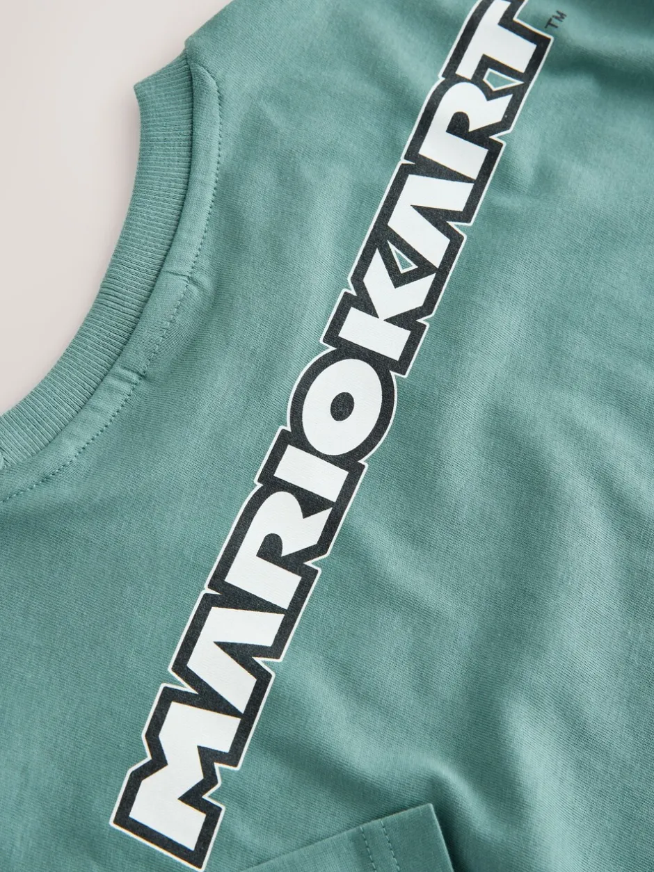 T-Shirts|Tops*Next - Mario Gaming T-shirt (3-16jaar) Normaal blauw