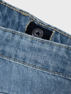 Jeans*Name It Normaal blauw - jeans met wijde pijpen