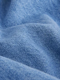 Blouses En Overhemden|Tops En T-Shirts*Next Normaal blauw - Oversized denim overhemd