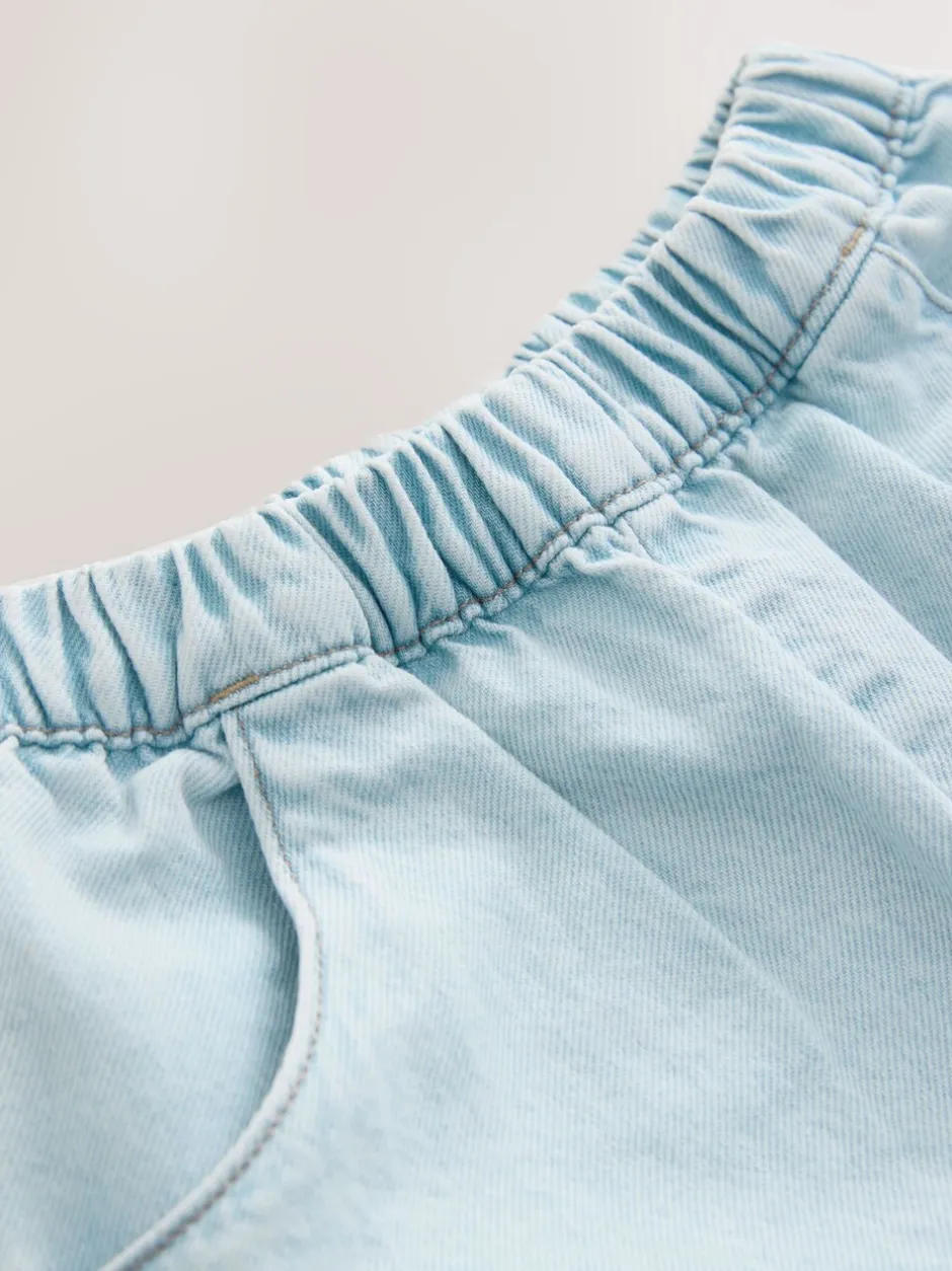 Jeans En Joggingbroeken|Jeans|Next - Pullon Barrel Jeans (3mths-7yrs) Normaal blauw