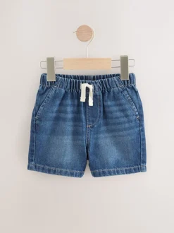 Shorts|Shorts|Next - Shorts met trekkoord (3mnd-7jr) Normaal blauw