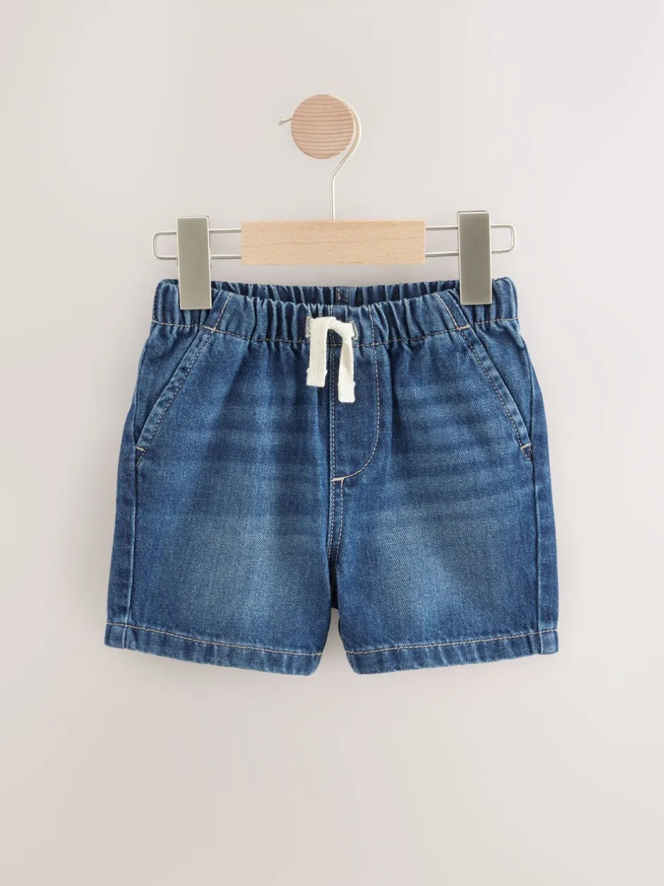 Shorts|Shorts|Next - Shorts met trekkoord (3mnd-7jr) Normaal blauw