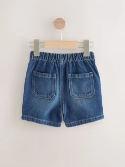 Shorts|Shorts|Next - Shorts met trekkoord (3mnd-7jr) Normaal blauw