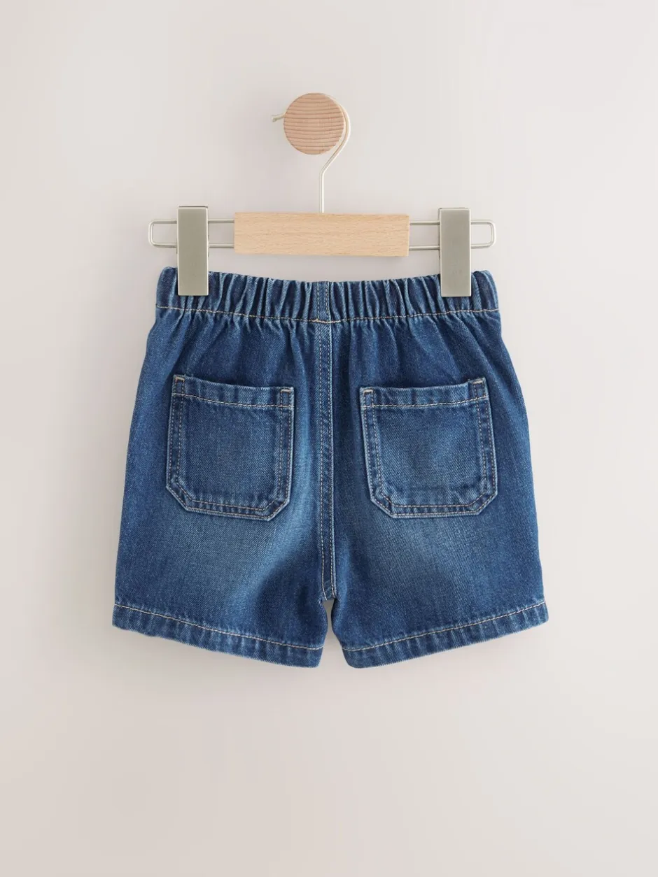 Shorts|Shorts|Next - Shorts met trekkoord (3mnd-7jr) Normaal blauw