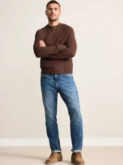 Jeans*Next - Slim Fit - Signature Selvedge Denim Jeans Normaal blauw