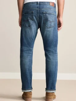 Jeans*Next - Slim Fit - Signature Selvedge Denim Jeans Normaal blauw