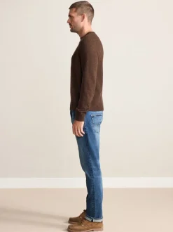 Jeans*Next - Slim Fit - Signature Selvedge Denim Jeans Normaal blauw