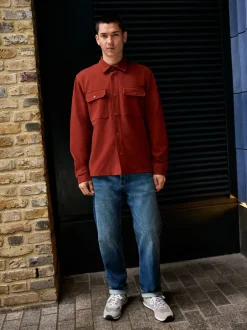 Jeans|Next - Straight fit - Signature Selvedge Denim Jeans Normaal blauw