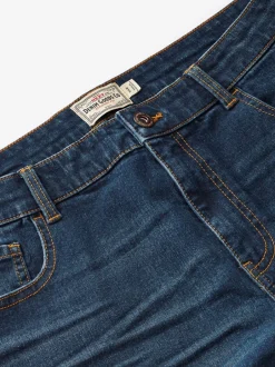 Jeans|Next - Straight-fit Essential stretchy jeans met rechte pasvorm Normaal blauw