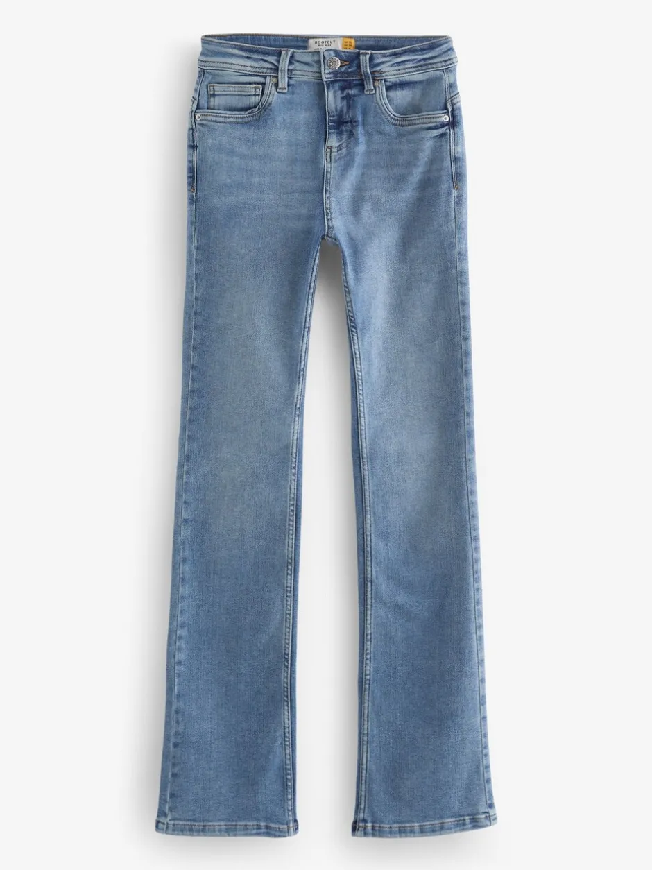 Jeans*Next Normaal blauw - Superzachte bootcut-jeans