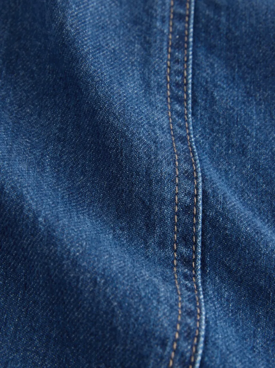 Shorts*Next - Utility Lichtgewicht 100% katoenen denim shorts Normaal blauw