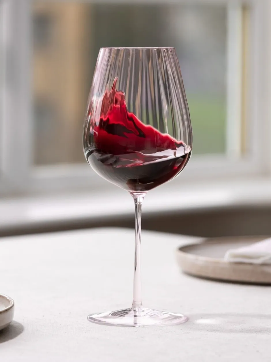Glas*Nude Set of 2 Round Up Red Wine Glasses