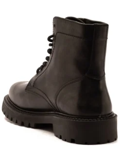 Boots|Off The Hook Donnie Leather Lace-Up Combat Ankle Boots