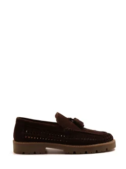 Schoenen|Off The Hook Floyd instappers met kwastjes, formele en casual leren schoenen