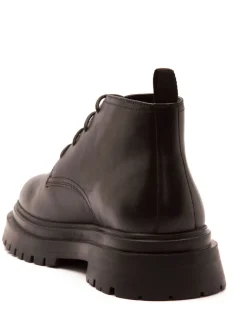 Boots*Off The Hook Hardrock Leather Lace-Up Chukka Ankle Boots
