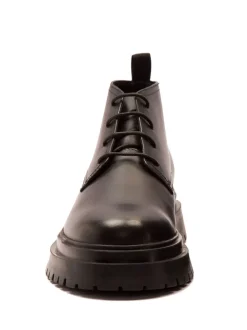 Boots*Off The Hook Hardrock Leather Lace-Up Chukka Ankle Boots
