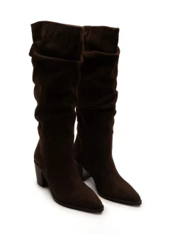 Boots*Off The Hook Muswell Suede Knee High Slouch Boots