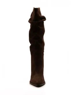 Boots*Off The Hook Muswell Suede Knee High Slouch Boots