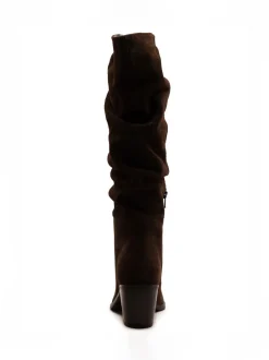 Boots*Off The Hook Muswell Suede Knee High Slouch Boots