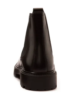 Boots*Off The Hook Ozzy High Heel Leather Ankle Chelsea Boots