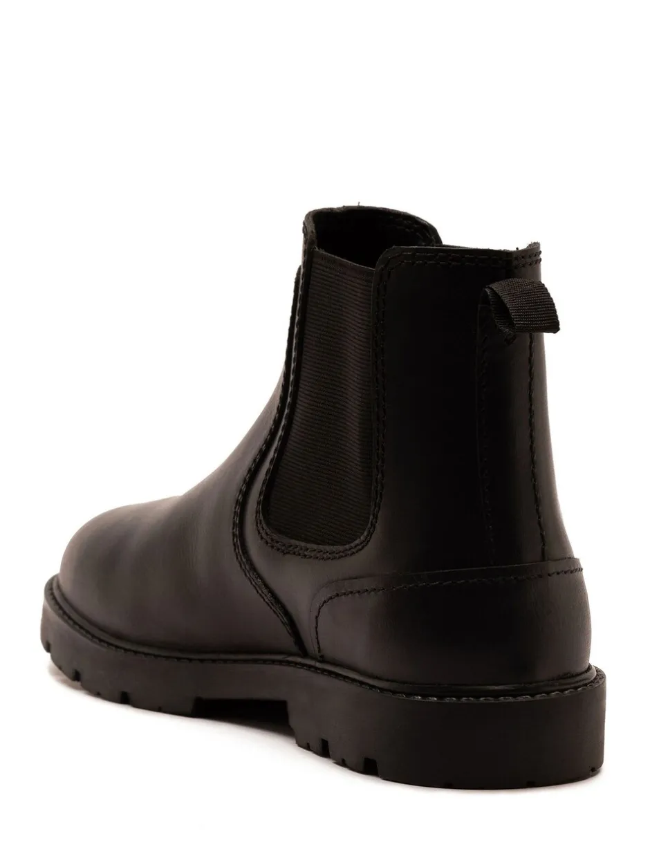 Boots*Off The Hook Vader leren Formeel Chelsea Boots