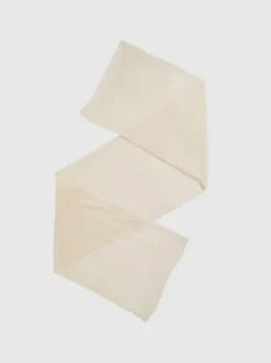 Mutsen, Handschoenen En Sjaals*Reiss - - Heidi - Dunne sjaal van wol-kasjmiermix Off White