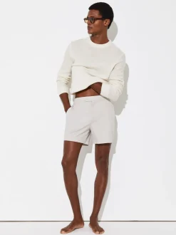 Badkleding*Reiss - Sun Side Adjuster zwemshort Off White
