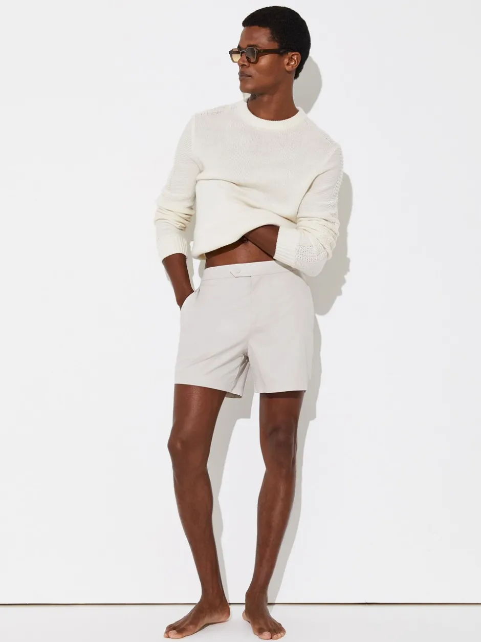 Badkleding*Reiss - Sun Side Adjuster zwemshort Off White