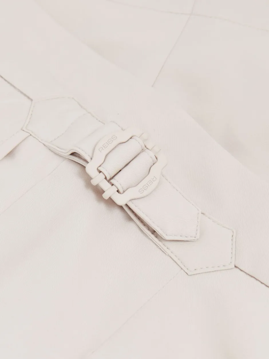 Badkleding*Reiss - Sun Side Adjuster zwemshort Off White