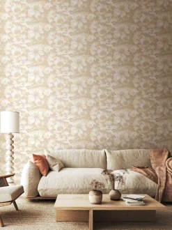 Behang*Ohpopsi Suiren 10M Wallpaper Champagne