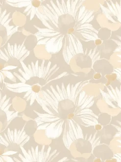 Behang*Ohpopsi Suiren 10M Wallpaper Champagne
