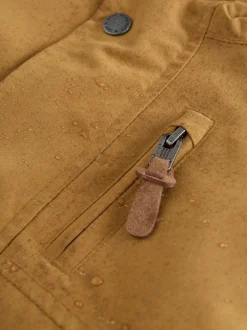 Jassen, Jacks En Kinderwagenpakjes|Schoolkleding*Next Okergeel - Waterdichte parka met borgvoering (3mnd -7jr)