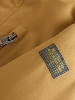 Jassen, Jacks En Kinderwagenpakjes|Schoolkleding*Next Okergeel - Waterdichte parka met borgvoering (3mnd -7jr)