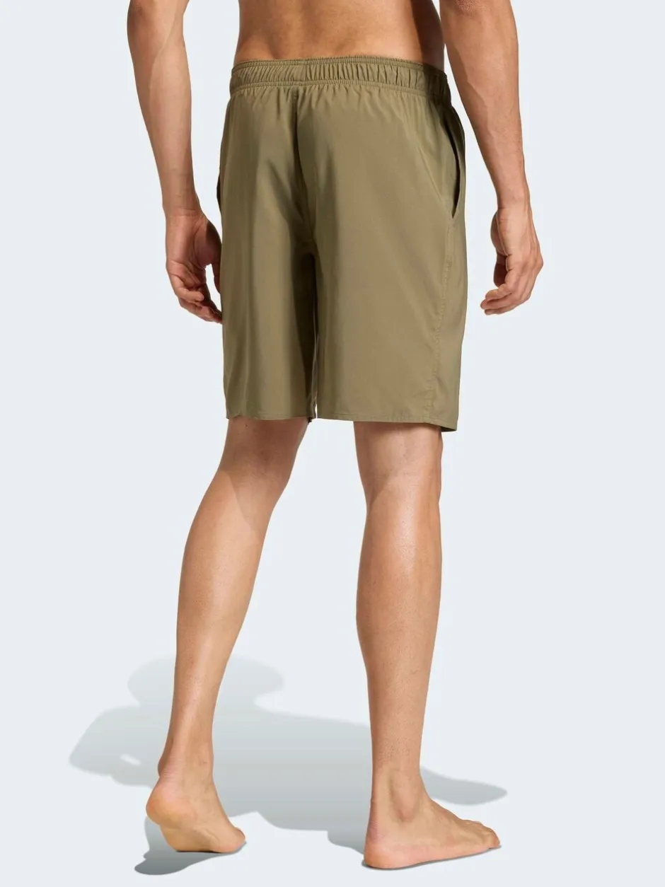 Badkleding*adidas Olijfgroen - 8inch zwembroek