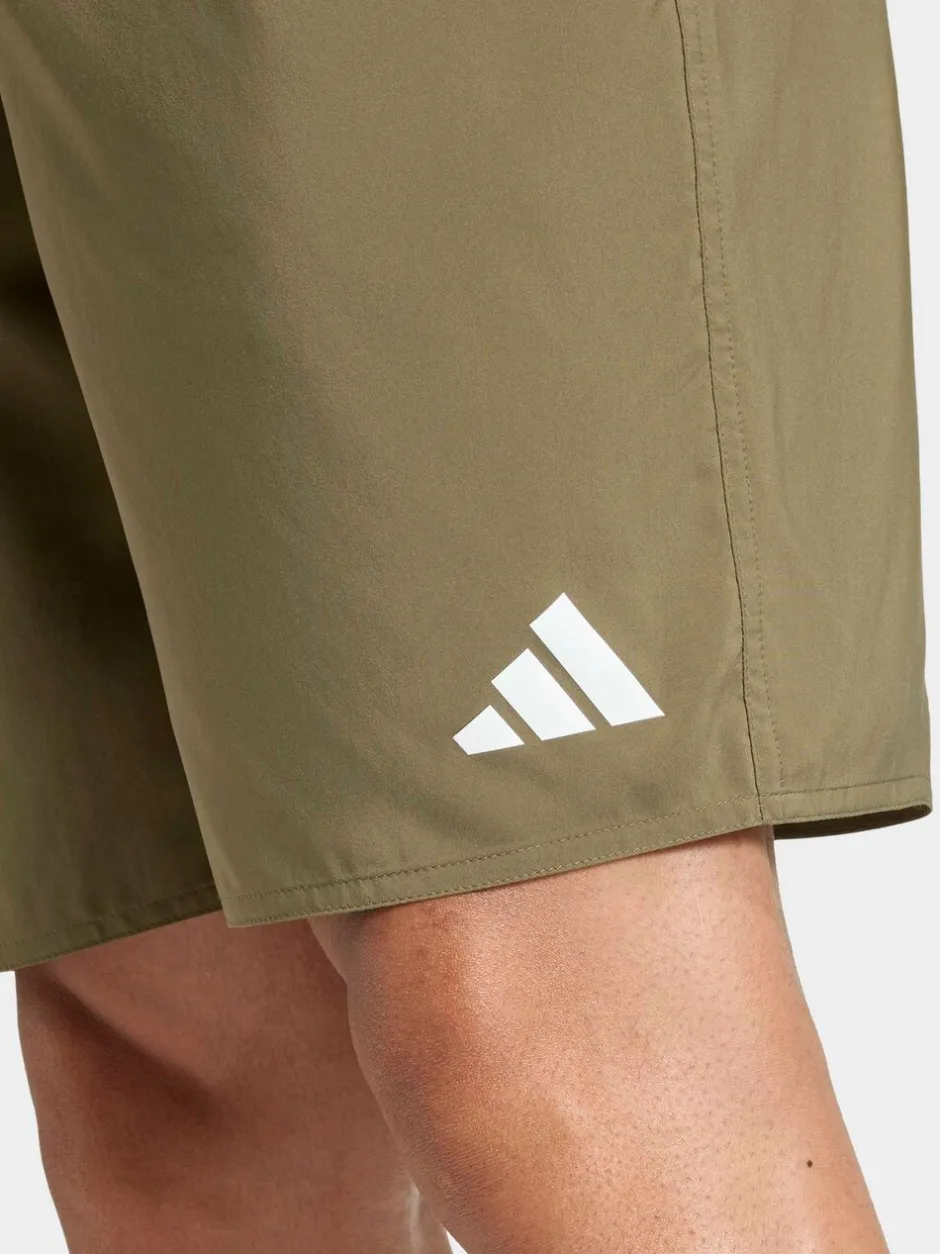 Badkleding*adidas Olijfgroen - 8inch zwembroek