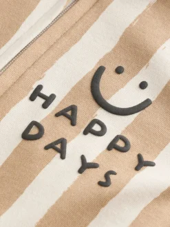 Multipacks|Babypakjes En Babypyjama's|Next - Set van 3 babypyjama's (0-3jr) Olijfgroen