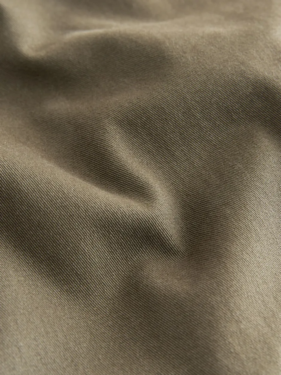 Broeken En Chino's|Next Olijfgroen - Straight fit - Stretchy chino