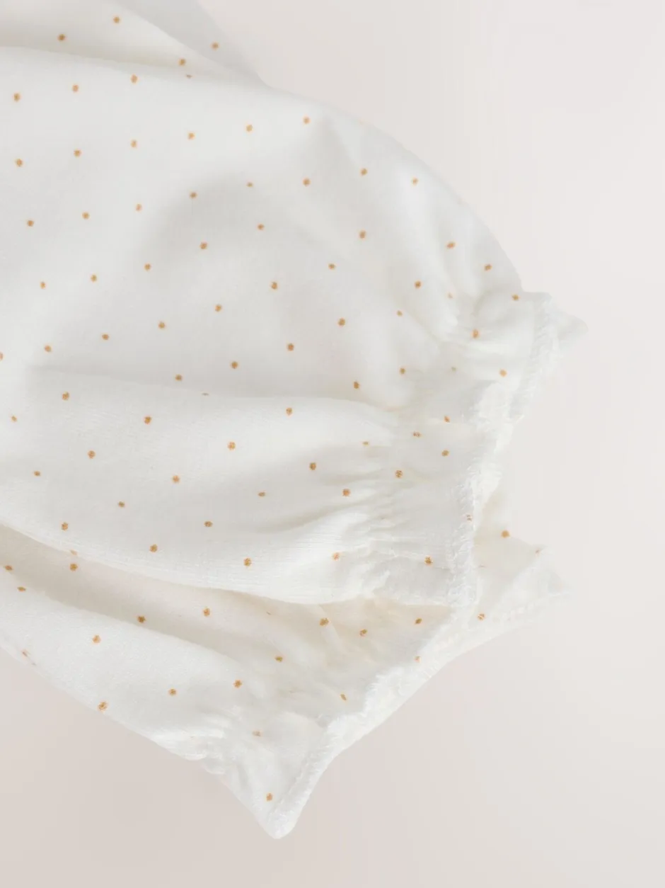 Jurken|Jurken*Next Olijfgroen geborduurd - Set van corduroy pinafore, bodysuit met lange mouwen en maillot voor baby's (0mnd-2jr)