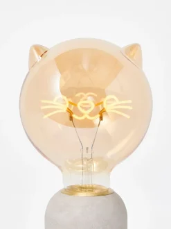 Lampenkappen|Verlichting*Oliver Bonas Pierre the Cat Light Bulb