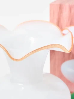 Vazen|Oliver Bonas Pintado Milky Glass Vase