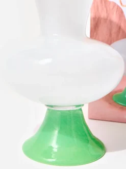 Vazen|Oliver Bonas Pintado Milky Glass Vase