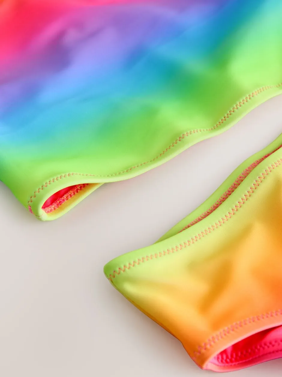 Badkleding*Next - Bikini (3-16 jr) Ombré regenboog