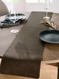 Tafellinnen En Placemats *Next Omkeerbaar Zacht Kunstlederen Eettafel Middelpunt