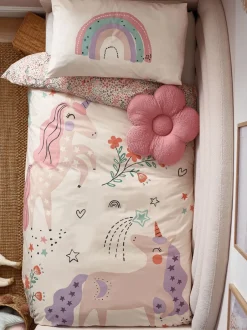 Beddengoedsets En Dekbedovertrekken|Kinderbeddengoed*Next Omkeerbare dekbedovertrek- en kussensloopset