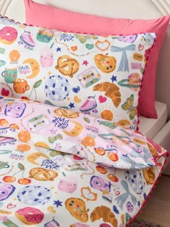 Kinderbeddengoed|Next Omkeerbare dekbedovertrek- en kussensloopset Multi-icoon