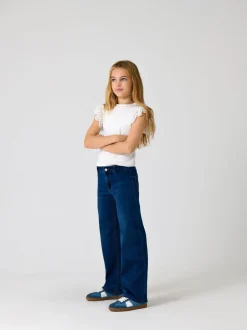 Jeans*ONLY KIDS Blue Wide Leg Sylvie Denim Jeans