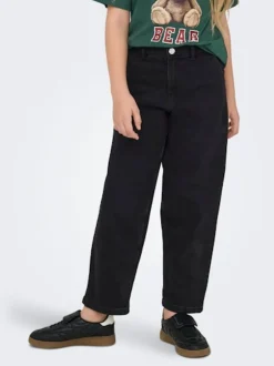 Jeans|ONLY KIDS Loose Baggy Black Jeans