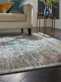 Vloerkleden En Lopers|Vloerkleden En Lopers|Next Oosters Emporium tapijt Blauwgroen